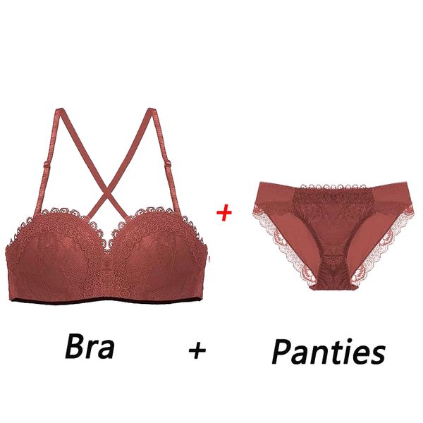 bras sets bra back closure lingerie set 3/4 cup ab women seamless with lace embroidery red, Red;black
bras sets bra back closure lingerie set 3/4 cup ab women seamless with lace embroidery red, Red;black