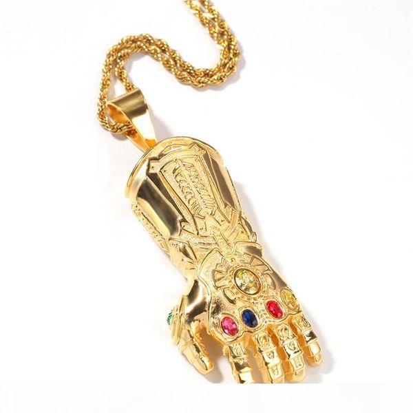 unlimited gloves pendant necklace for men cool hip hop jewelry colorful gem hand charm mens hiphop necklaces, Silver
unlimited gloves pendant necklace for men cool hip hop jewelry colorful gem hand charm mens hiphop necklaces, Silver
