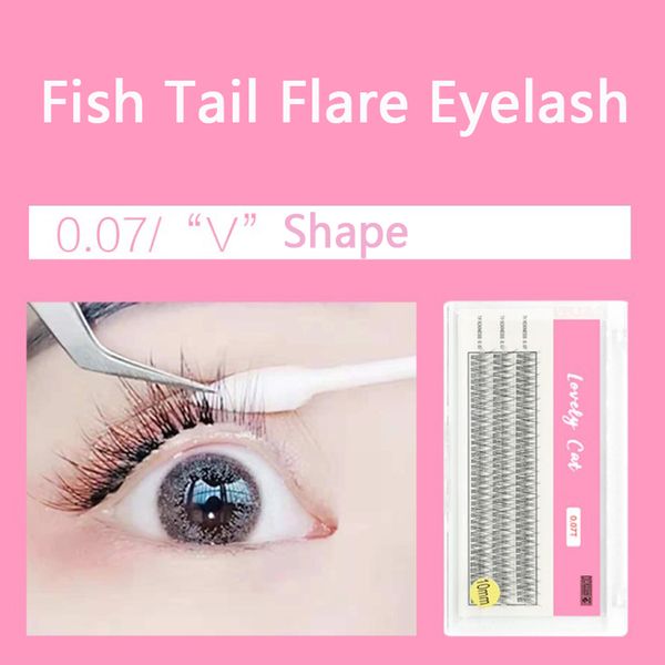 0.07mm c curl 8-12mm fish tail style makeup individual false eyelashes extension cross weave flare lashes
0.07mm c curl 8-12mm fish tail style makeup individual false eyelashes extension cross weave flare lashes