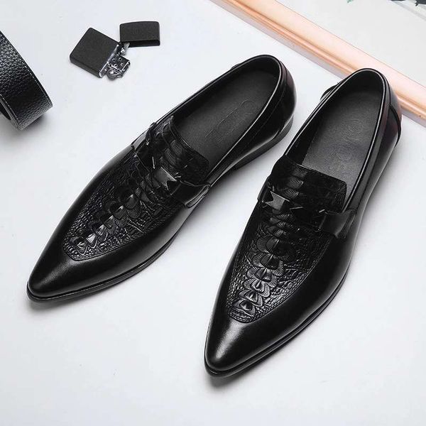 men's cattle leather shoes anti skid wear resistant fashion handsome pure color british business casual shoes, Black
men's cattle leather shoes anti skid wear resistant fashion handsome pure color british business casual shoes, Black