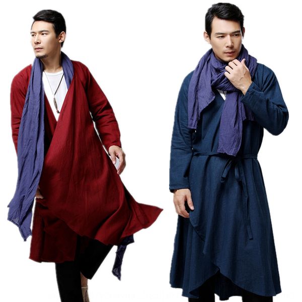 rcrx0 2020 new mafan temperament casual long trench and linen men's long coat chinese windbreaker cotton linencoat cotton and linenstyl, Tan;black
rcrx0 2020 new mafan temperament casual long trench and linen men's long coat chinese windbreaker cotton linencoat cotton and linenstyl, Tan;black