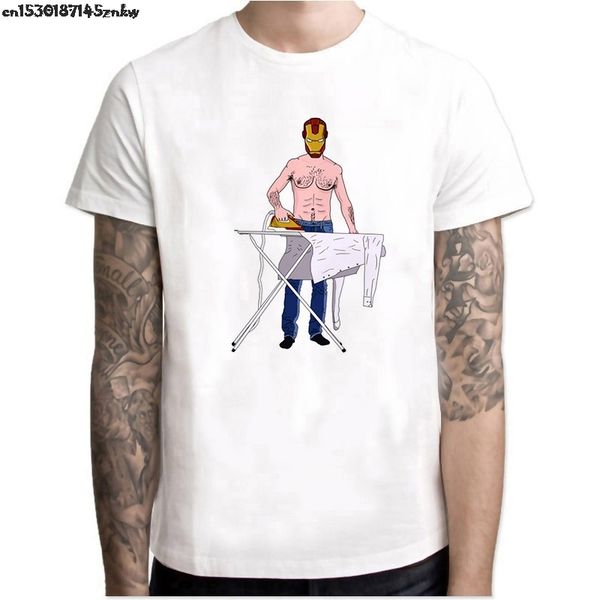 funny ironing man iron man marvel the end game men vintage aesthetic summer t shirt streetwear camisetas hombre p37, White;black
funny ironing man iron man marvel the end game men vintage aesthetic summer t shirt streetwear camisetas hombre p37, White;black