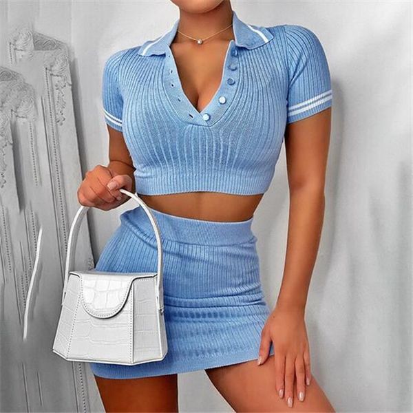 womens two-piece set short sleeve casual bodycon outfits button crop knitting ribbed fashion women skirt co-ord set 4 colors, White
womens two-piece set short sleeve casual bodycon outfits button crop knitting ribbed fashion women skirt co-ord set 4 colors, White