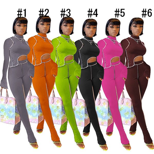 женщины tracksuit осень дизайн одежды костюм с длинным рукавом футболки crop top и поножи брюки outfit night club party одежда boutiqued8406, Gray
женщины tracksuit осень дизайн одежды костюм с длинным рукавом футболки crop top и поножи брюки outfit night club party одежда boutiqued8406, Gray