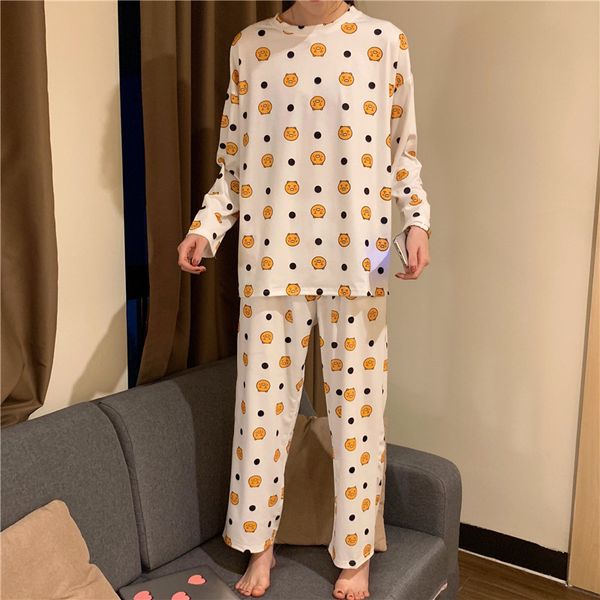 spring and autumn korean-style pajamas women's comfortable casual qmilch thin home wear-foreign trade original garment bear long, Black;red
spring and autumn korean-style pajamas women's comfortable casual qmilch thin home wear-foreign trade original garment bear long, Black;red