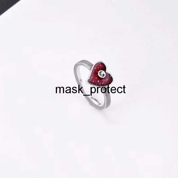 925 sterling silverjapanese-korean fashion brand ring silver lovers men british-style red heart ring
925 sterling silverjapanese-korean fashion brand ring silver lovers men british-style red heart ring