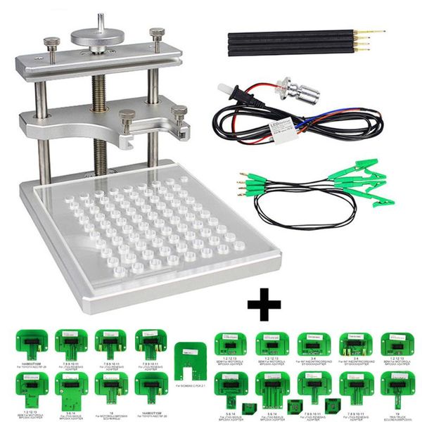 obd2 диагностический инструмент 22pcs бдм probe переходники ecu ramp для kess ktag bdm100 / cmd100 / fgtech v54 бдм рамки ecu programmer
obd2 диагностический инструмент 22pcs бдм probe переходники ecu ramp для kess ktag bdm100 / cmd100 / fgtech v54 бдм рамки ecu programmer