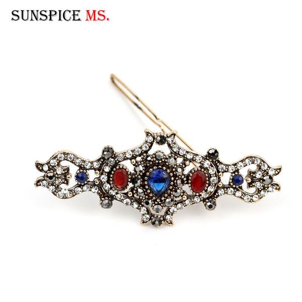 sunspicems turkish female hairpin jewelry retro gold color bobby pin arabic women hijab hairprip party bijoux holidays gift 2020, Golden;silver
sunspicems turkish female hairpin jewelry retro gold color bobby pin arabic women hijab hairprip party bijoux holidays gift 2020, Golden;silver