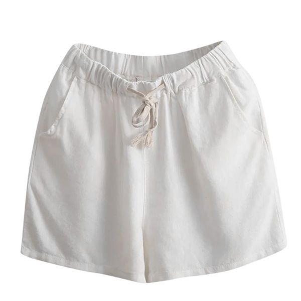 chamsgend women's summer bohemian loose solid color casual shorts loose casual fashion comfortable shorts, White;black
chamsgend women's summer bohemian loose solid color casual shorts loose casual fashion comfortable shorts, White;black