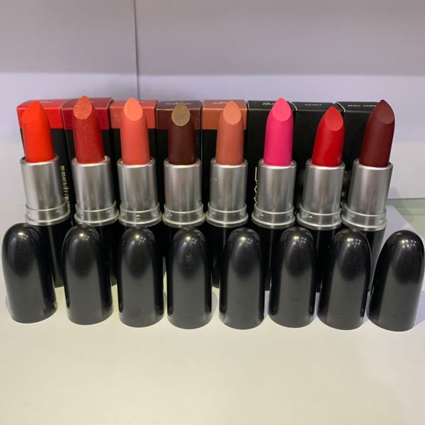 m brand matte makeup lipstick 8 colors velvet teddy see sheer winner rouge waterproof make up maquillage lipsticks 3g wholesale
m brand matte makeup lipstick 8 colors velvet teddy see sheer winner rouge waterproof make up maquillage lipsticks 3g wholesale