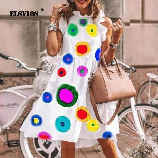 colorful dots print elegant summer dress women robe daisy print dresses o neck butterfly sleeve vintage party dress vestido, Black;gray
colorful dots print elegant summer dress women robe daisy print dresses o neck butterfly sleeve vintage party dress vestido, Black;gray