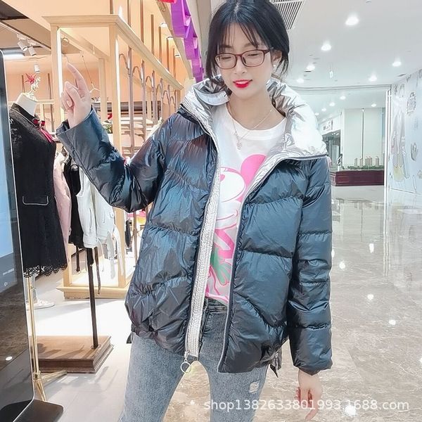 women's clothes 2020 new korean style loose cotton-padded clothes bright casual stand collar small cotton-padded jacket, Black
women's clothes 2020 new korean style loose cotton-padded clothes bright casual stand collar small cotton-padded jacket, Black