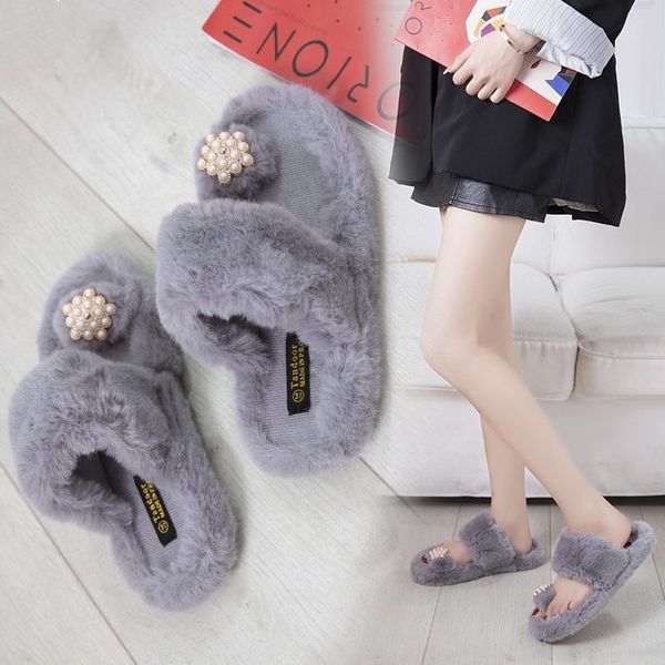 shoes woman 2020 rubber flip flops woman's slippers raccoon fur slides hawaiian new summer flat plush fabric fretwork basic pu, Black
shoes woman 2020 rubber flip flops woman's slippers raccoon fur slides hawaiian new summer flat plush fabric fretwork basic pu, Black