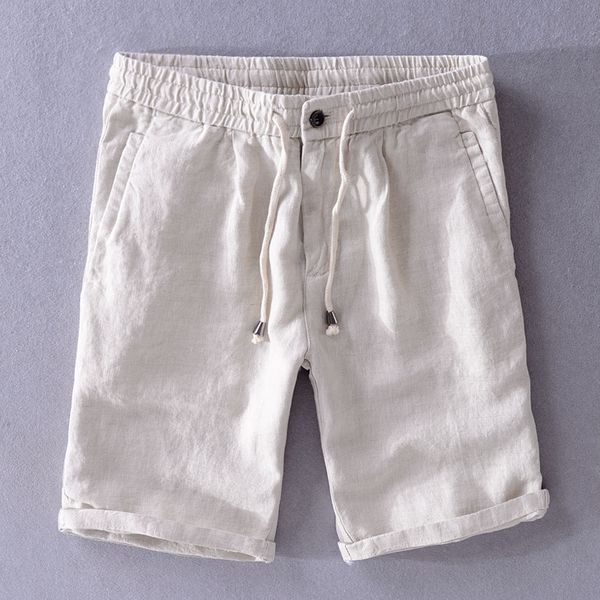 men's shorts men summer fashion japan style solid color elastic waist linen soft breathable bermuda beach holiday slim, White;black
men's shorts men summer fashion japan style solid color elastic waist linen soft breathable bermuda beach holiday slim, White;black