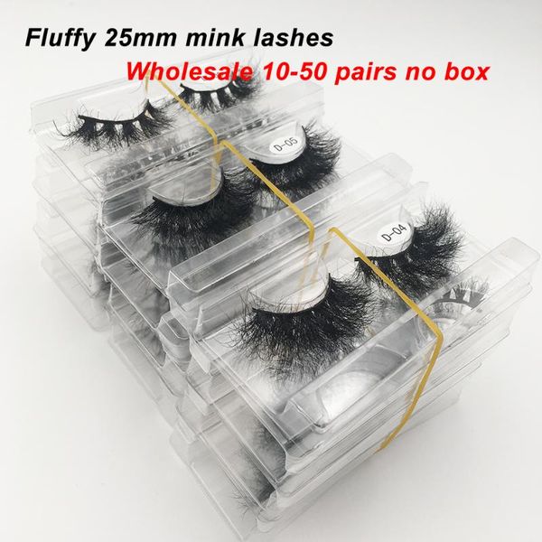 false eyelashes wholesale fluffy lashes 25mm mink 10-50 pairs /bulk no box makeup full long natural soft eyelash 
false eyelashes wholesale fluffy lashes 25mm mink 10-50 pairs /bulk no box makeup full long natural soft eyelash