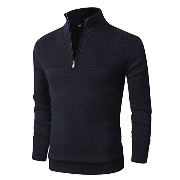100% cotton pollovers sweater men casual sweater pull homme knitted pullovers zipper turtleneck long sleeve knitwear 3xl j747, White;black
100% cotton pollovers sweater men casual sweater pull homme knitted pullovers zipper turtleneck long sleeve knitwear 3xl j747, White;black