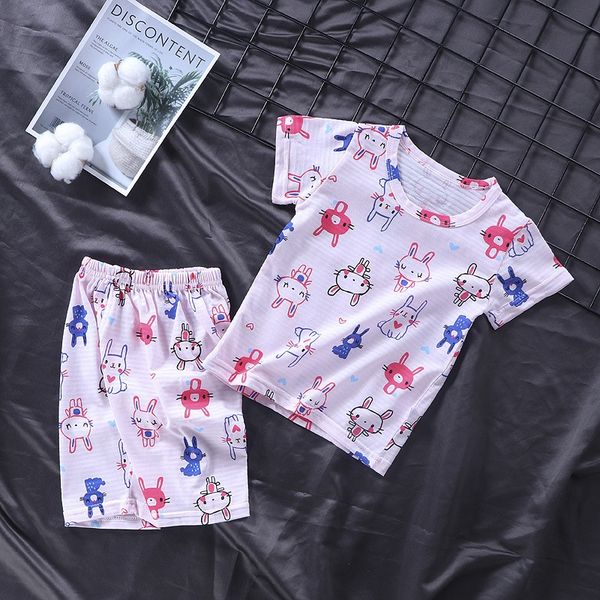 z9pmz new children's underwear air conditioning children's clothing pajamas thin short-sleeved pants set home clothes baby air-con
z9pmz new children's underwear air conditioning children's clothing pajamas thin short-sleeved pants set home clothes baby air-con