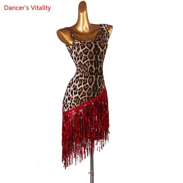 latin dance female temperament sequined tassel dress performance clothes girl new high-end custom competition skirt, Black;red
latin dance female temperament sequined tassel dress performance clothes girl new high-end custom competition skirt, Black;red
