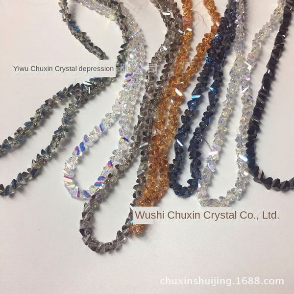 high-end imitation 4mm6mm8mm rhombic triangle glass loose diy accessory crystal beads diy accessories crystal beads, Silver
high-end imitation 4mm6mm8mm rhombic triangle glass loose diy accessory crystal beads diy accessories crystal beads, Silver