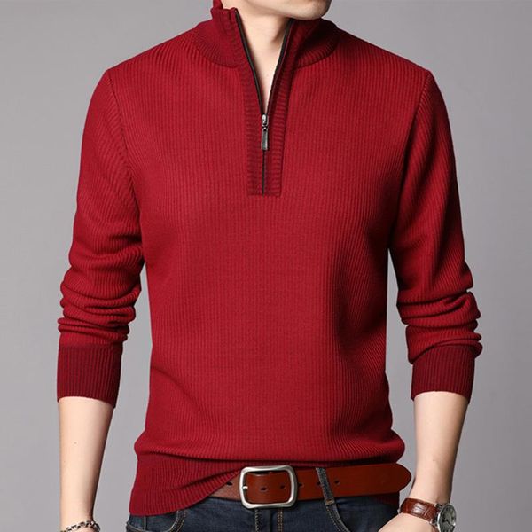 covrlge thick warm wool pullover cashmere sweater men clothes autumn winter brand men casual zipper turtleneck pull homme mzm062, White;black
covrlge thick warm wool pullover cashmere sweater men clothes autumn winter brand men casual zipper turtleneck pull homme mzm062, White;black