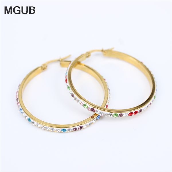 diameter 30-50mm wholesale hoop earrings women gold color round circle stainless steel crystal earring fashion jewelry lh836, Golden;silver
diameter 30-50mm wholesale hoop earrings women gold color round circle stainless steel crystal earring fashion jewelry lh836, Golden;silver