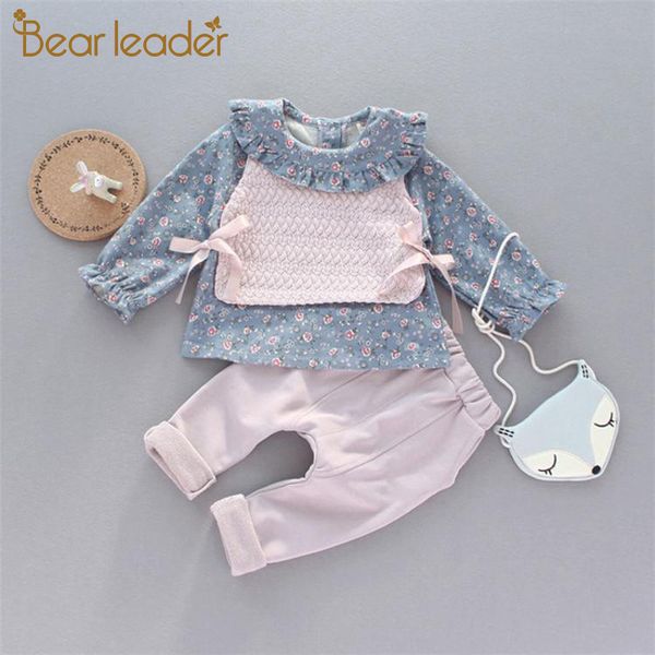 медведь лидер 6-24m девушка мода осень thin одежда наборы 3шт cute vest + цветочный принт tops + твердые штаны ребёнка повседневного набора, White 
медведь лидер 6-24m девушка мода осень thin одежда наборы 3шт cute vest + цветочный принт tops + твердые штаны ребёнка повседневного набора, White