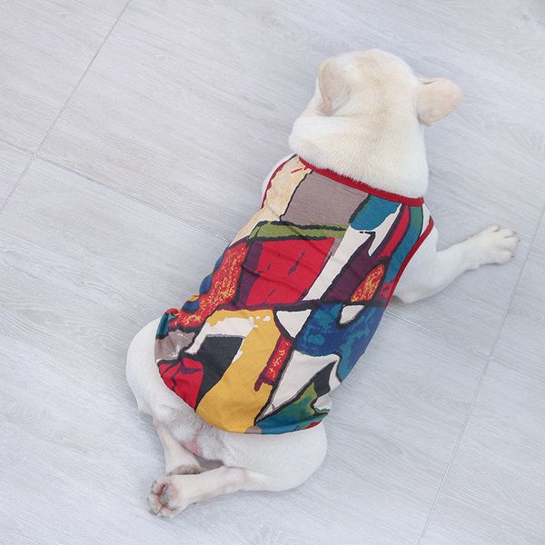 fadou clothes thin spring and summer pet vest dog vest pug bulldog fat dog clothing cotton cartoon
fadou clothes thin spring and summer pet vest dog vest pug bulldog fat dog clothing cotton cartoon