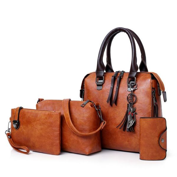 women's bag 2020 fashionable portable women's handbag retro simple pu leather single shoulder straddle mother bag
women's bag 2020 fashionable portable women's handbag retro simple pu leather single shoulder straddle mother bag