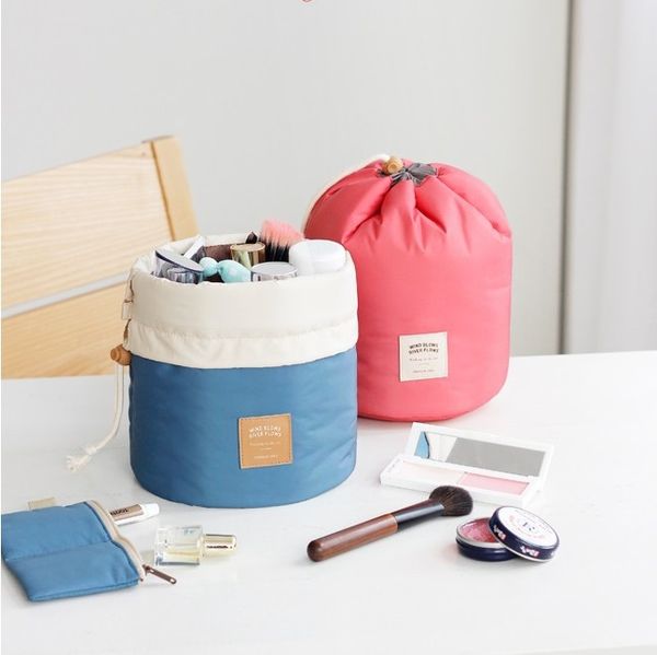 korean-style large-capacity cylinder cosmetic bag drawstring waterproof polyester cylinder bag storage travel wash bag factory direct
korean-style large-capacity cylinder cosmetic bag drawstring waterproof polyester cylinder bag storage travel wash bag factory direct