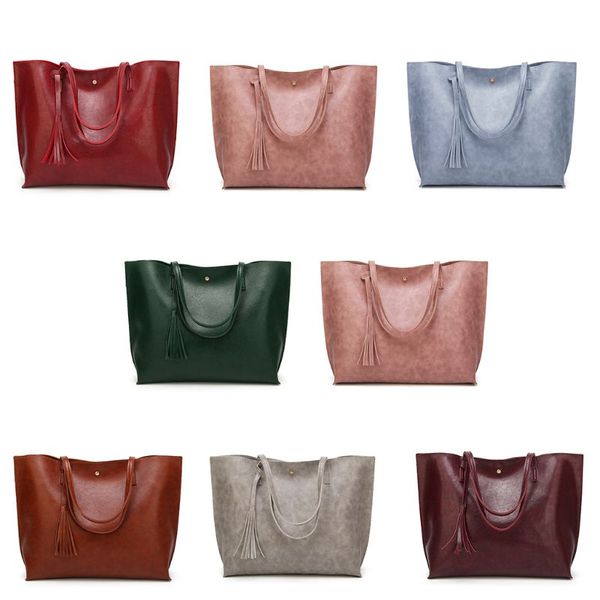 women shoulder bag solid color pu casual style tassel pedant ladies handbag work lx9f
women shoulder bag solid color pu casual style tassel pedant ladies handbag work lx9f