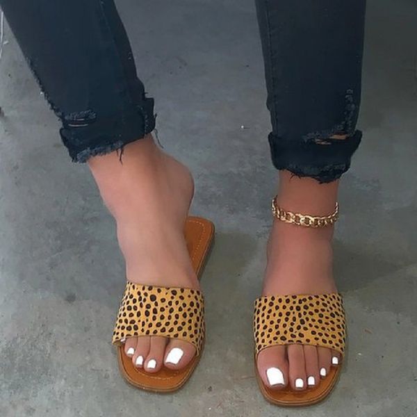 summer women shoes leopard flat slippers pu leather roman sandals ladies open toe beach flip flops casual outdoor female slides, Black
summer women shoes leopard flat slippers pu leather roman sandals ladies open toe beach flip flops casual outdoor female slides, Black