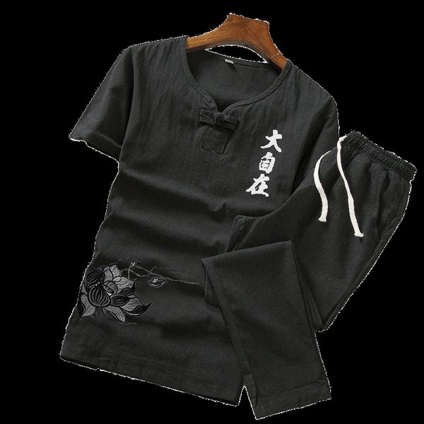 men v-neck suit summer print linen set cotton men t-shirt slim short-sleeved solid color casual shorts -5xl men's clothing, Gray
men v-neck suit summer print linen set cotton men t-shirt slim short-sleeved solid color casual shorts -5xl men's clothing, Gray