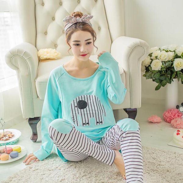 confinement clothing pregnant women nursing tracksuit pajamas maternal feeding set long sleeve two-piece set autumn and winter k, Black;red
confinement clothing pregnant women nursing tracksuit pajamas maternal feeding set long sleeve two-piece set autumn and winter k, Black;red