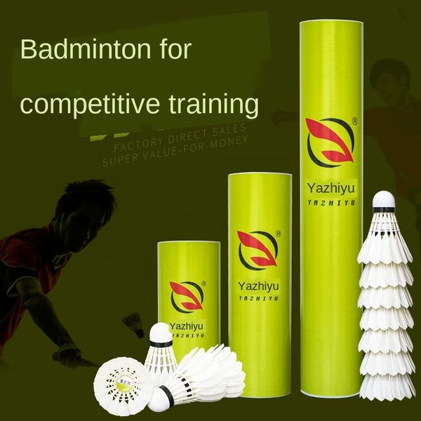 81rzb yazhiyu badminton multi-specification 12-piece pack resistant king can't play bad professional game badminton badmintonwool ball
81rzb yazhiyu badminton multi-specification 12-piece pack resistant king can't play bad professional game badminton badmintonwool ball