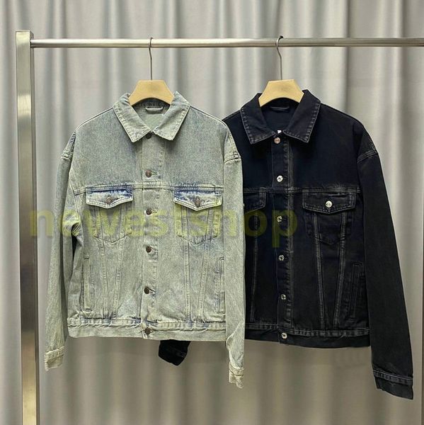 2020 new europe back paris embroidery letter print washing old jacket men womens long sleeve denim jeans jacket vintage streetwear coat, Black;brown
2020 new europe back paris embroidery letter print washing old jacket men womens long sleeve denim jeans jacket vintage streetwear coat, Black;brown