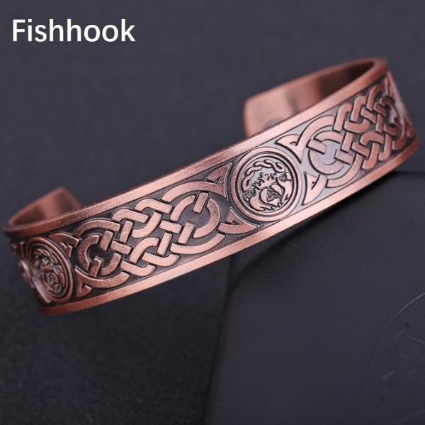 fishhook viking knot stylish masculine pewter magnetic bracelet pain therapy high power magnets cuff bracelets & bangles, Black
fishhook viking knot stylish masculine pewter magnetic bracelet pain therapy high power magnets cuff bracelets & bangles, Black