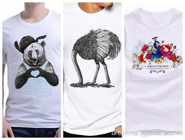 mens t-shirt crew nrck short sleeve various animal print 3d digital print & tees polos casual male shirt size s-2xl, White;black
mens t-shirt crew nrck short sleeve various animal print 3d digital print & tees polos casual male shirt size s-2xl, White;black