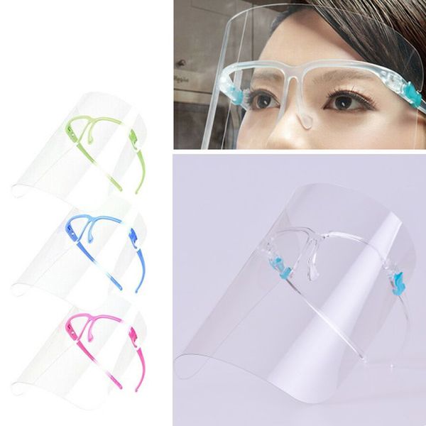 US Ship Protective Face Shield With Glasses Clear Mask Anti-Fog Full Face Isolation Transparent Protection Prevent Splashing Droplets Safety
US Ship Protective Face Shield With Glasses Clear Mask Anti-Fog Full Face Isolation Transparent Protection Prevent Splashing Droplets Safety