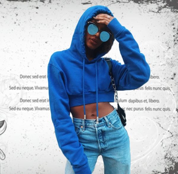 women's hoodies & sweatshirts blue crop ropa mujer punk long sleeve cropped women with hat fashion sweatshirt, Black
women's hoodies & sweatshirts blue crop ropa mujer punk long sleeve cropped women with hat fashion sweatshirt, Black