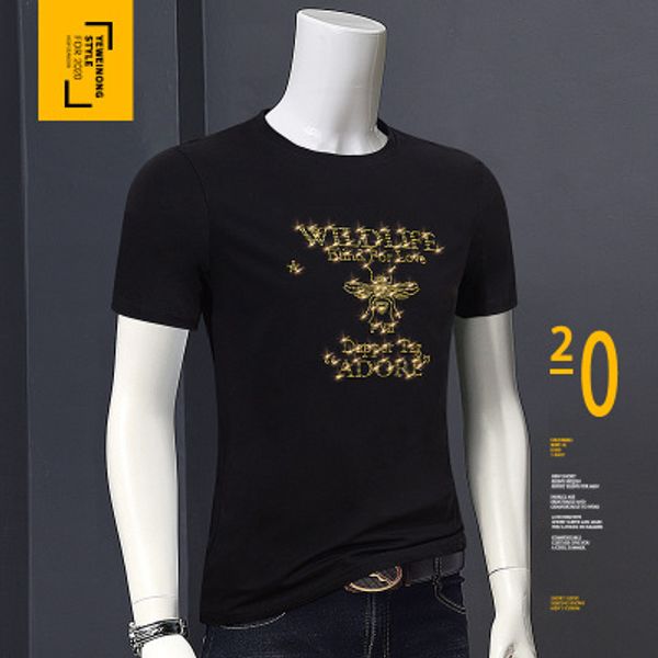 summer mens designer t shirt fashion men casual t shirts 2020 new arrival streetwear printed tees clothing plus size m-4xl, White;black
summer mens designer t shirt fashion men casual t shirts 2020 new arrival streetwear printed tees clothing plus size m-4xl, White;black