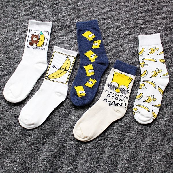 autumn and winter couple socks super popular simpson couple socks children's ins street skateboard sports stockings, Black
autumn and winter couple socks super popular simpson couple socks children's ins street skateboard sports stockings, Black