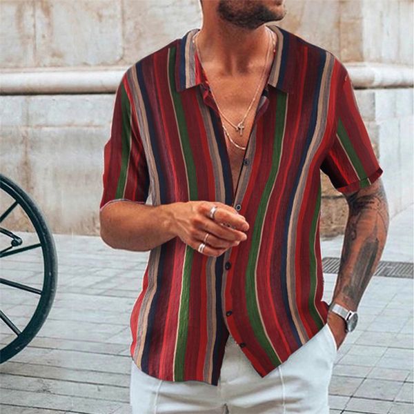 fashion men's casual button hawaii plaid print beach short sleeve blouse camisa turn-down collar shirt men camisas hombre, White;black
fashion men's casual button hawaii plaid print beach short sleeve blouse camisa turn-down collar shirt men camisas hombre, White;black