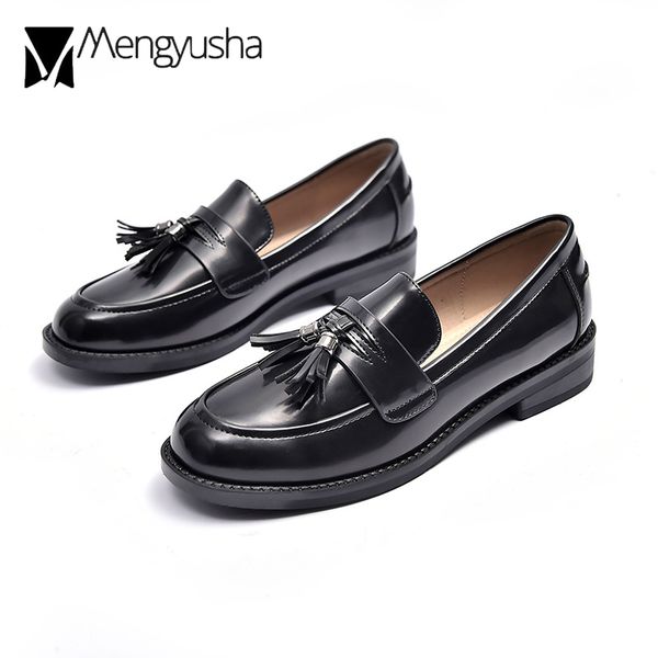 3 colors fringe oxfords shoes ladies sewing loafers casual slip on derby flats women footwear students brown leather creepers, Black
3 colors fringe oxfords shoes ladies sewing loafers casual slip on derby flats women footwear students brown leather creepers, Black