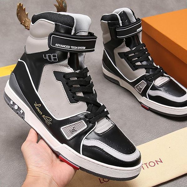 trainer sneaker boot mens shoes new arrival luxury sports fashion footwears comfortable lace -up high vintage men shoes chunky s, Black
trainer sneaker boot mens shoes new arrival luxury sports fashion footwears comfortable lace -up high vintage men shoes chunky s, Black
