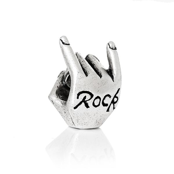 european charm alloy beads rock hand silver color "rock"carved about 16mmx10mm( 5/8"x 3/8"),hole: 5.2mm ,10 pcs jewelry, Black
european charm alloy beads rock hand silver color "rock"carved about 16mmx10mm( 5/8"x 3/8"),hole: 5.2mm ,10 pcs jewelry, Black