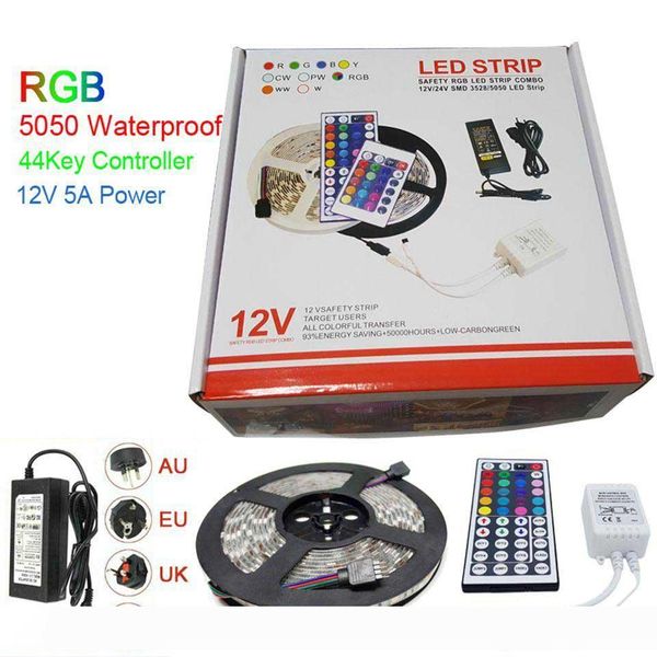 good quality led strips light rgb 5m 5050 smd 300led waterproof ip65 + mini 44key controller+ 12v 5a power supply with box christmas gifts
good quality led strips light rgb 5m 5050 smd 300led waterproof ip65 + mini 44key controller+ 12v 5a power supply with box christmas gifts