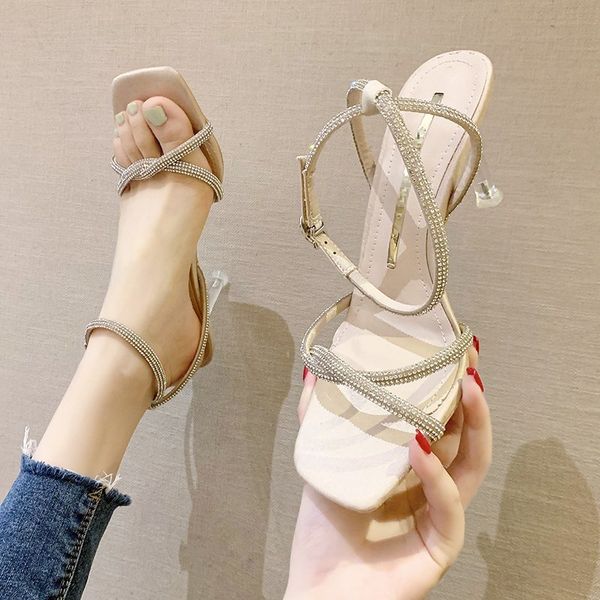clear heels buckle strap comfort shoes for women 2020 sandals open toe suit female beige all-match stiletto comfort block, Black
clear heels buckle strap comfort shoes for women 2020 sandals open toe suit female beige all-match stiletto comfort block, Black