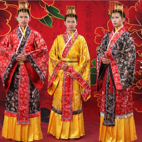 взрослые древнего император dragon robe дети цинь и внуки хань император кронпринц мужчины хань костюм студия костюм, Black;red
взрослые древнего император dragon robe дети цинь и внуки хань император кронпринц мужчины хань костюм студия костюм, Black;red