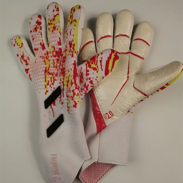 2020 professional soccer predators gloves luvas football goalkeeper gloves goal keeper guantes, Black