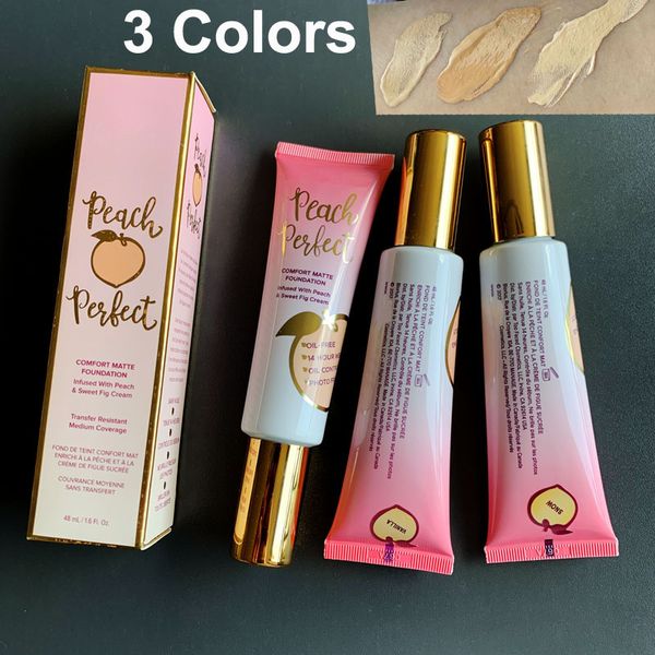 makeup foundation peach perfect comfort matte foundation 3 colors 48ml face cream liquid foundation contour concealer high quality
makeup foundation peach perfect comfort matte foundation 3 colors 48ml face cream liquid foundation contour concealer high quality